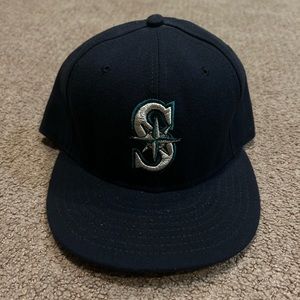 Seattle Mariners 59FIFTY Authentic On Field Fitted Game MLB Baseball Hat